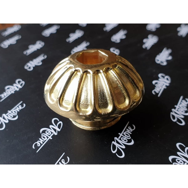 Motone Engine Oil Filler Cap - Roswell - Brass