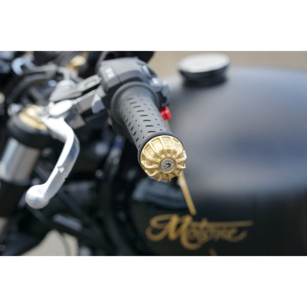 Motone Gemini - Brass Bar End Finishers