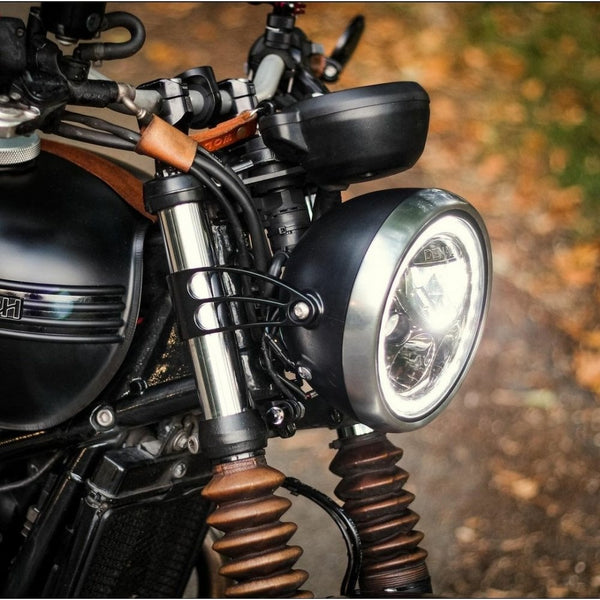 Motone Giger - Custom Headlight Brackets 41mm - Black