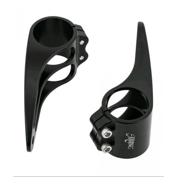 Motone Giger - Custom Headlight Brackets 41mm - Black