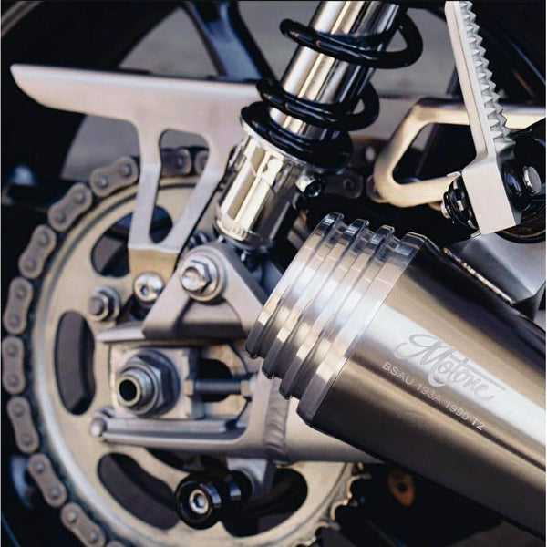 Motone Gladius - Speed Twin/Thruxton Chain Guard - Brushed Finish
