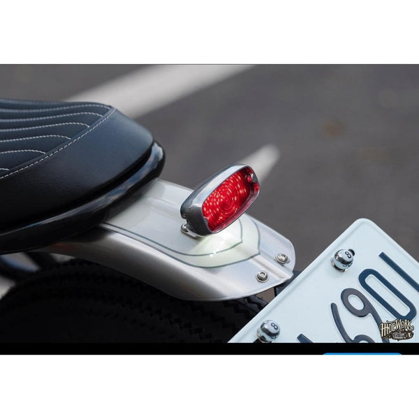 Motone Gort Taillight Polished Aluminium Finish