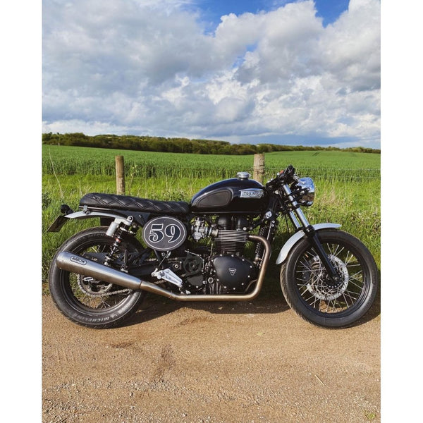 Motone Custom Mudguard Predrilled for Motone Fender Mount Light Kits -