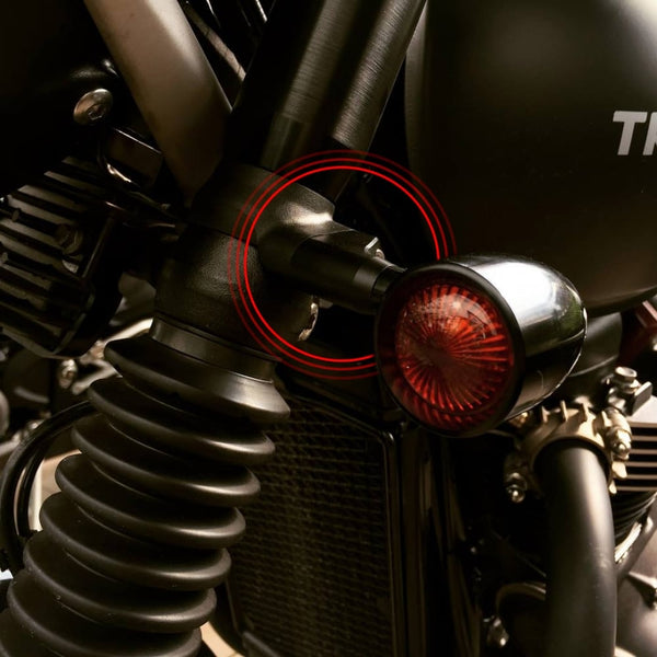 Motone 10mm Indicator/Turn Signal Brackets - for LC Triumphs