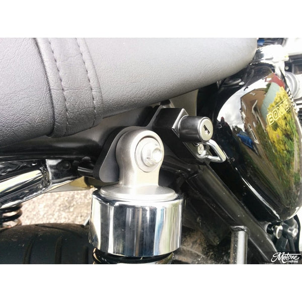 Motone Left+Right Side Shock Mount Helmet Lock Kits