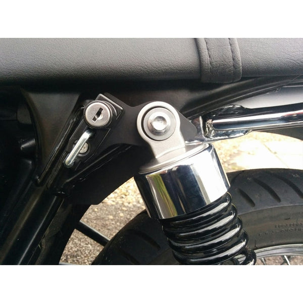Motone Left Side Shock Mount Helmet Lock and Keys