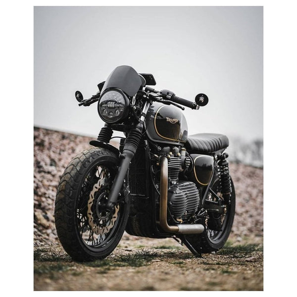 Motone Microblade Aluminium Screen Black Anodised Finish
