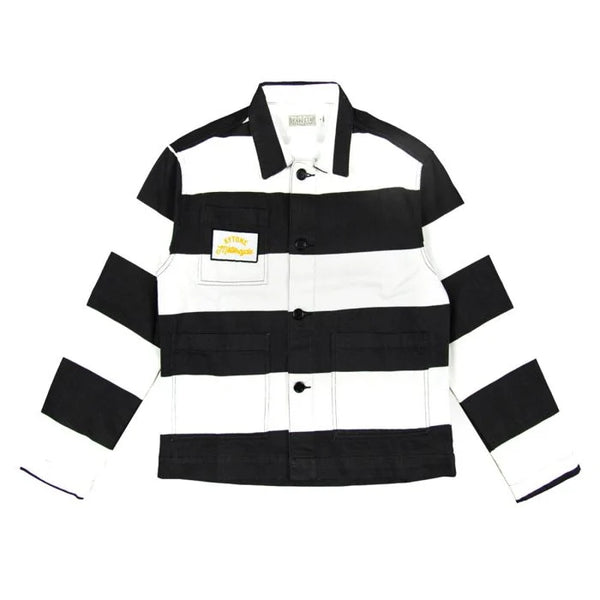 Kytone ~ Prisoner Jacket - Black/White