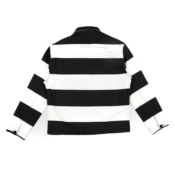 Kytone ~ Prisoner Jacket - Black/White