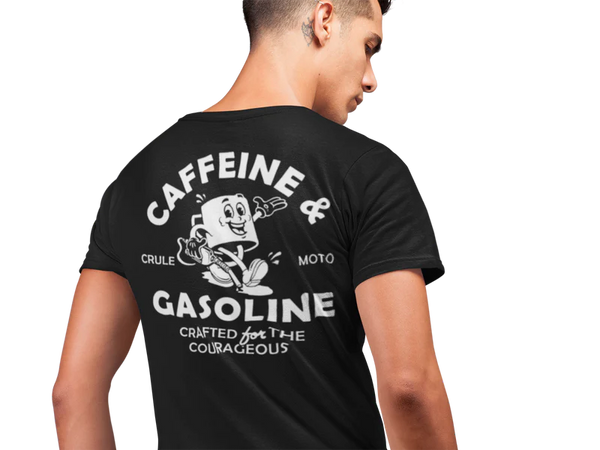 CRULE - Caffeine & Gasoline Tee - Black