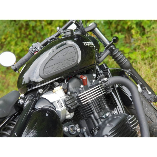 Motone Points ACG Cover - Ribbed - Black/Polished Rib Contrast Finish