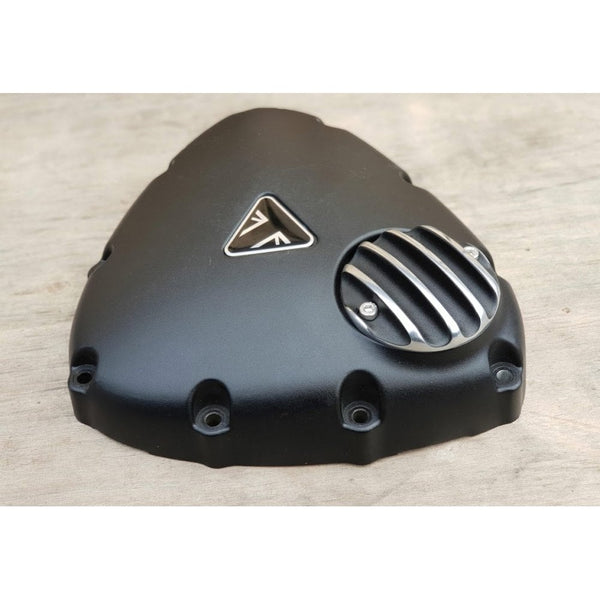 Motone Points ACG Cover - Ribbed - Black/Polished Rib Contrast Finish