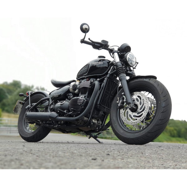 Motone Points ACG Cover - Ribbed - Black/Polished Rib Contrast Finish