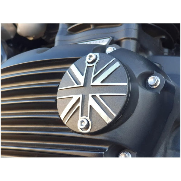 Motone Points ACG Cover - Union Jack - Black/Polish Contrast Finish