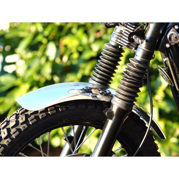 Motone Raceblade Mudguard Polished Aluminium LC