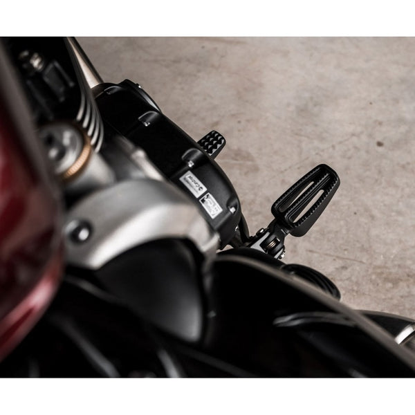 Motone Ranger Foot Pegs - Rider Set - Bobber/Speedmaster - BLACK