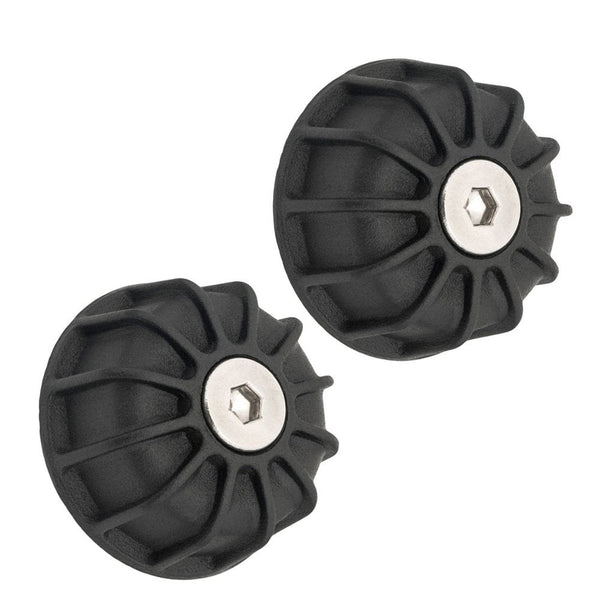 Motone Royal Enfield Bar End Weights - GEMINI - BLACK