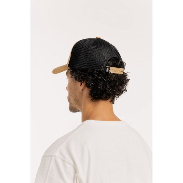 Motone SANDDUNE Trucker Cap - Sand Suede Custom Patch