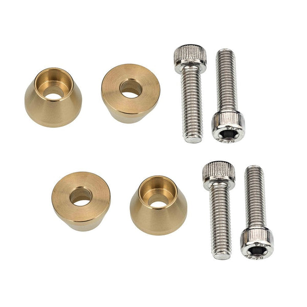 Motone Shock Mount Finishing Kit Brass