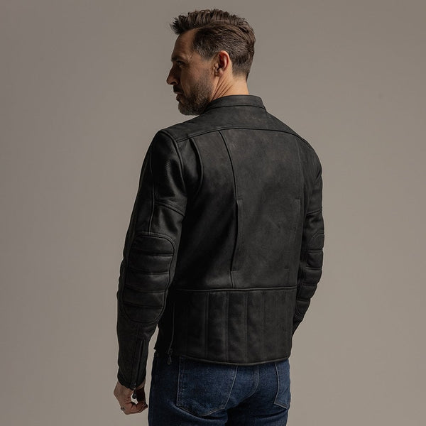 Motone Shogun Leather Jacket (Black) - Extra Large Size: Extra Large