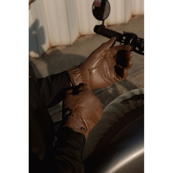 Motone Spectre Gloves - Analine - Chocolate Brown - Large Size: Large