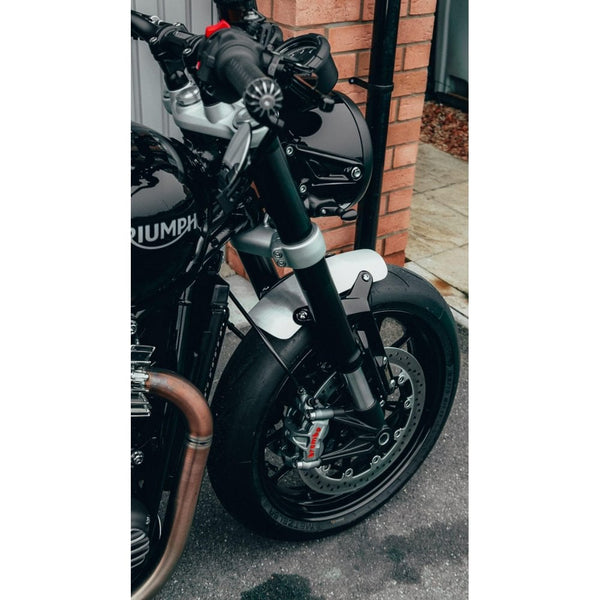Motone Speed Twin 1200 USD Shorty Front Fender BRUSHED