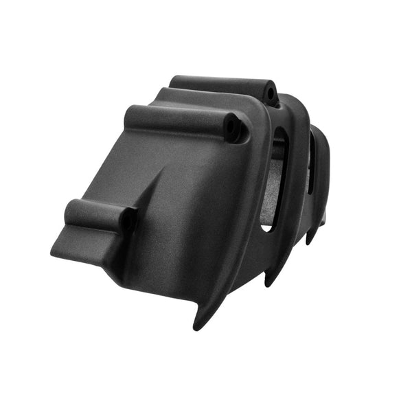 Motone Sprocket Cover - Ribbed - Black - AC