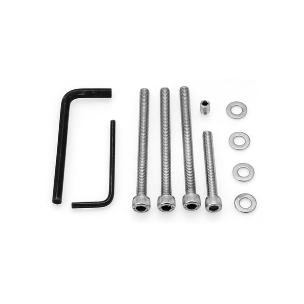 Motone Sprocket Cover - Ribbed - Brushed - AC