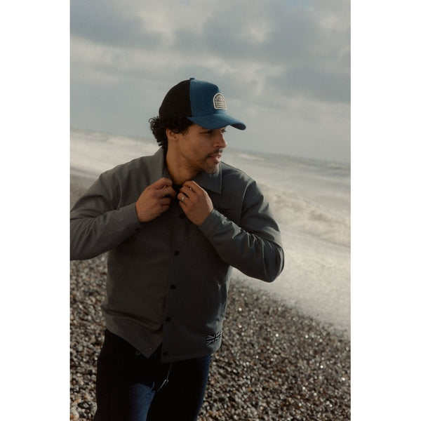 Motone SUEDEHEAD Trucker Cap - BLUE SUEDE