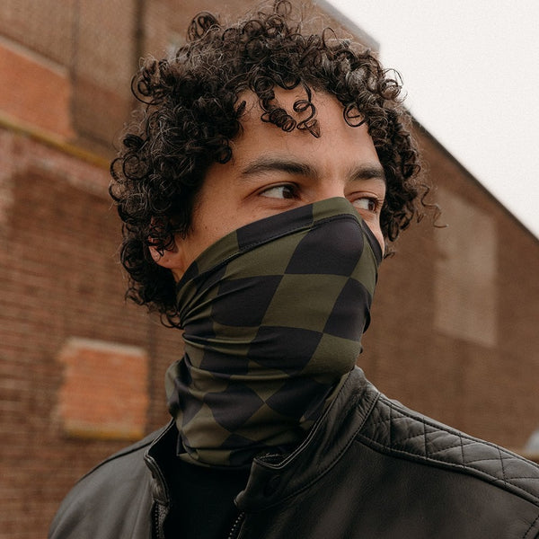 Motone SURESHOT Neck Tube (Olive/Black)
