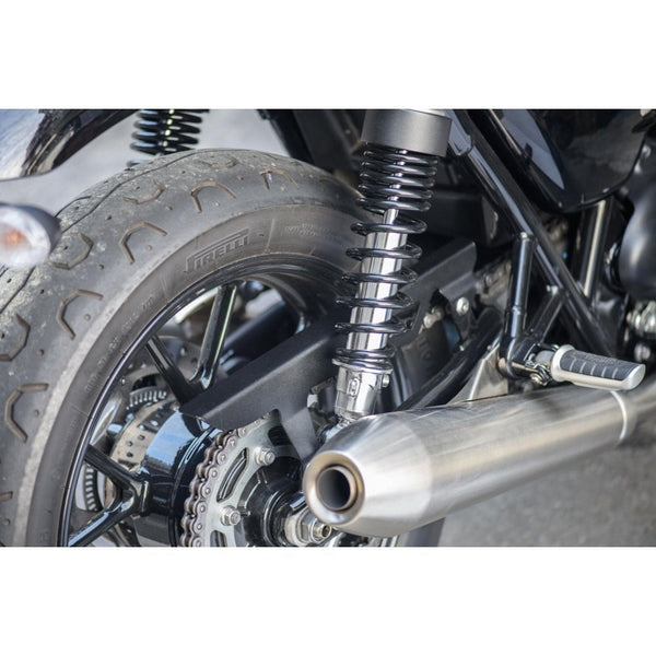 Motone Tanto Chain Guard - Wrinkle Black Finish