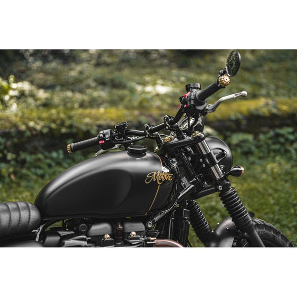 Motone Top Yoke / Triple Tree Brass Stem Nut The BOSS