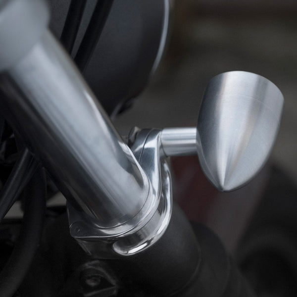 Motone Clampits 39mm - Indicator Fork Clamp Bracket - POLISHED