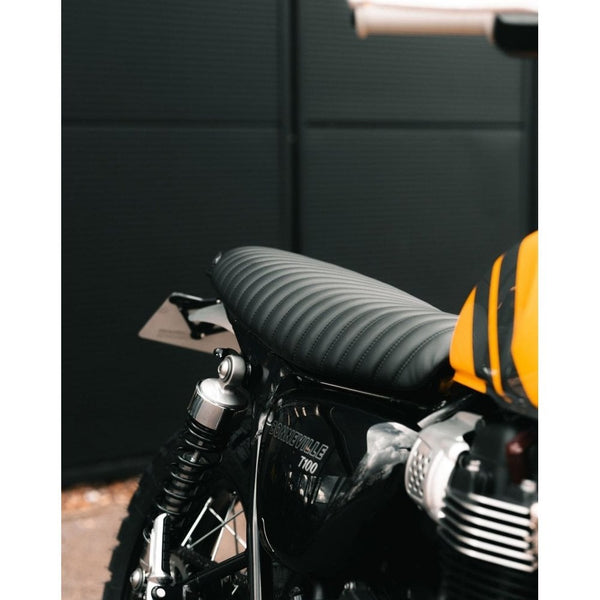 Motone The Viper MK.II Double Stitch Low Profile Ribbed Seat
