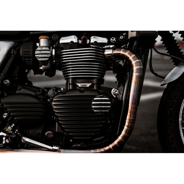 Motone Zephyr T120 Intake Covers -Black