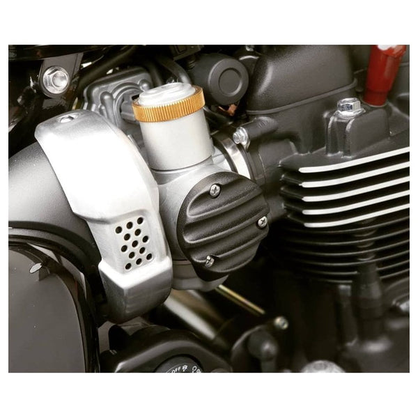 Motone Carb Cover 1200 Ribbed Black