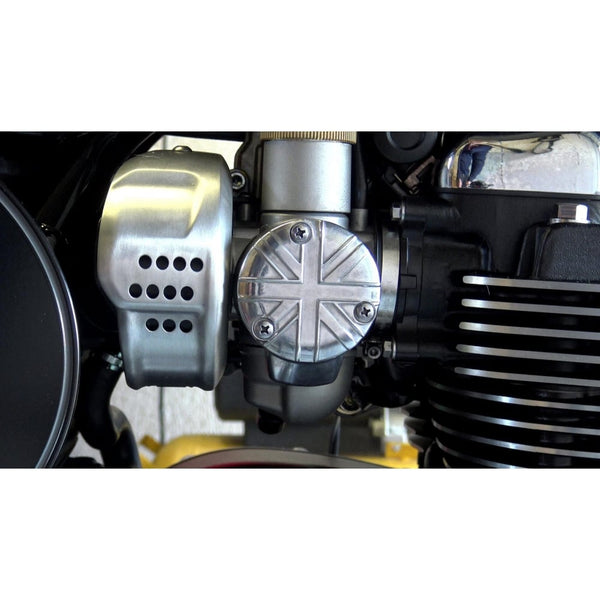 Motone Carb Cover 1200 Union Jack Polish