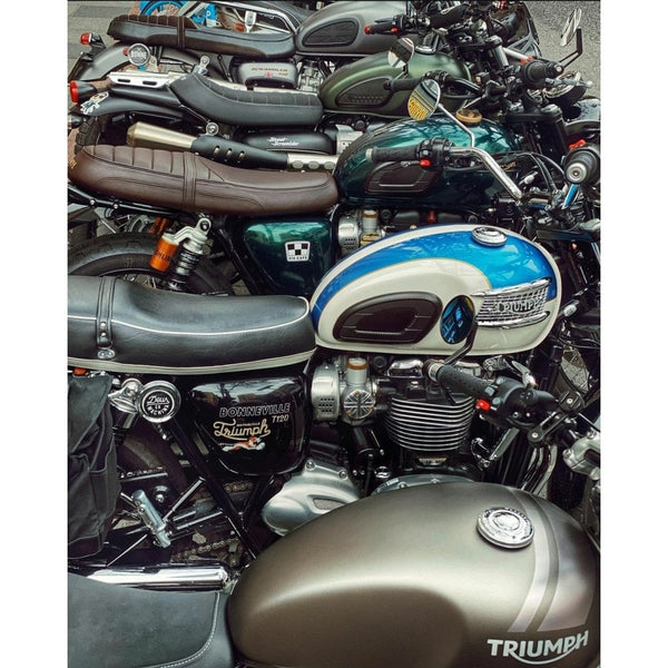 Motone Carb Cover 1200 Union Jack Polish