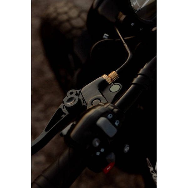 Motone BRASS Billet Clutch Cable Adjuster