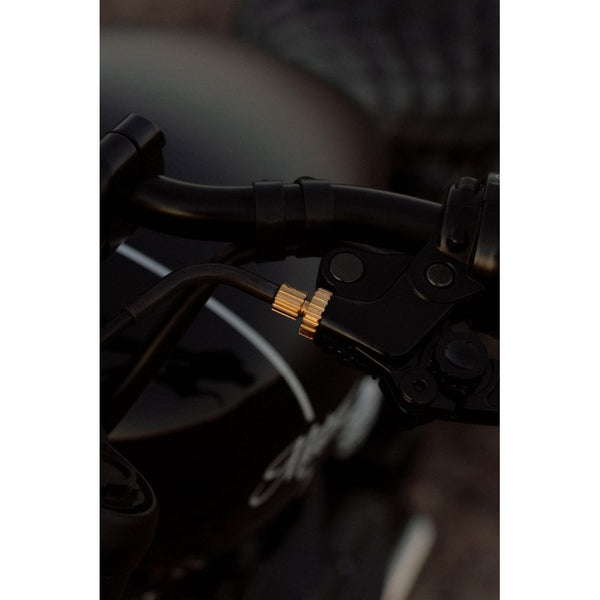Motone BRASS Billet Clutch Cable Adjuster