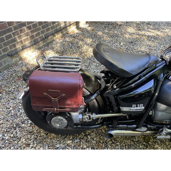 Motone Voyager Rear Rack - for Triumph Bobber - Polished