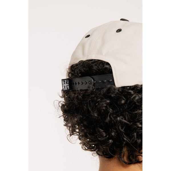 Motone WIDESLIDE Cap - Ecru/Black