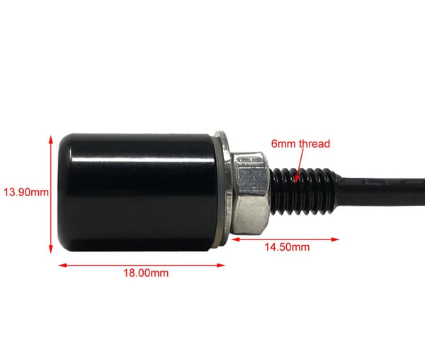 Bolt Lights for Number Plate License Plate - LED - Black