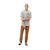 DICKIES SCHRIEVER TIGER T-SHIRT GREY MELANGE - 2XL