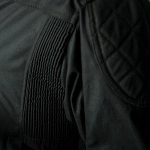 BYCITY Mens Belfast Green waxed cotton jacket