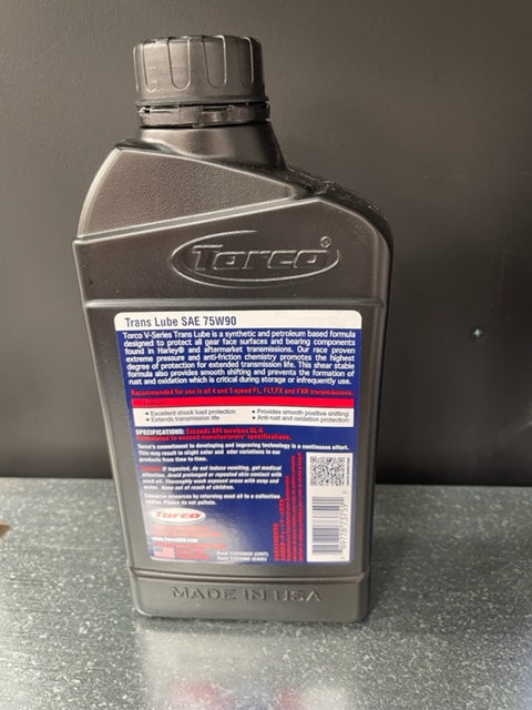 TORCO OIL - V TWIN SERIES TRANS LUBE SAE75w90 1 Litre