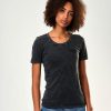 EUDOXIE - Vintage black embroidered T Shirt