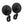 Motone PAIR TRILINE Billet Mirror - Type S Stealth 80mm