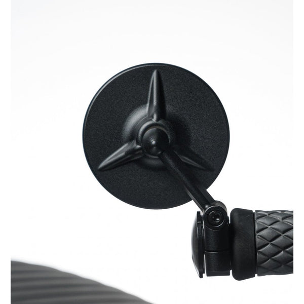 Motone PAIR TRILINE Billet Mirror - Type S Stealth 80mm