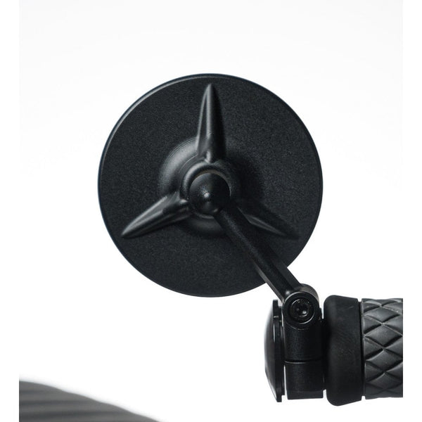 Motone PAIR TRILINE Billet Mirror - Type S Stealth 80mm